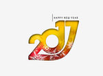新年字体设计