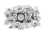 新年字体设计