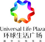 环球生活广场 logo 矢量图