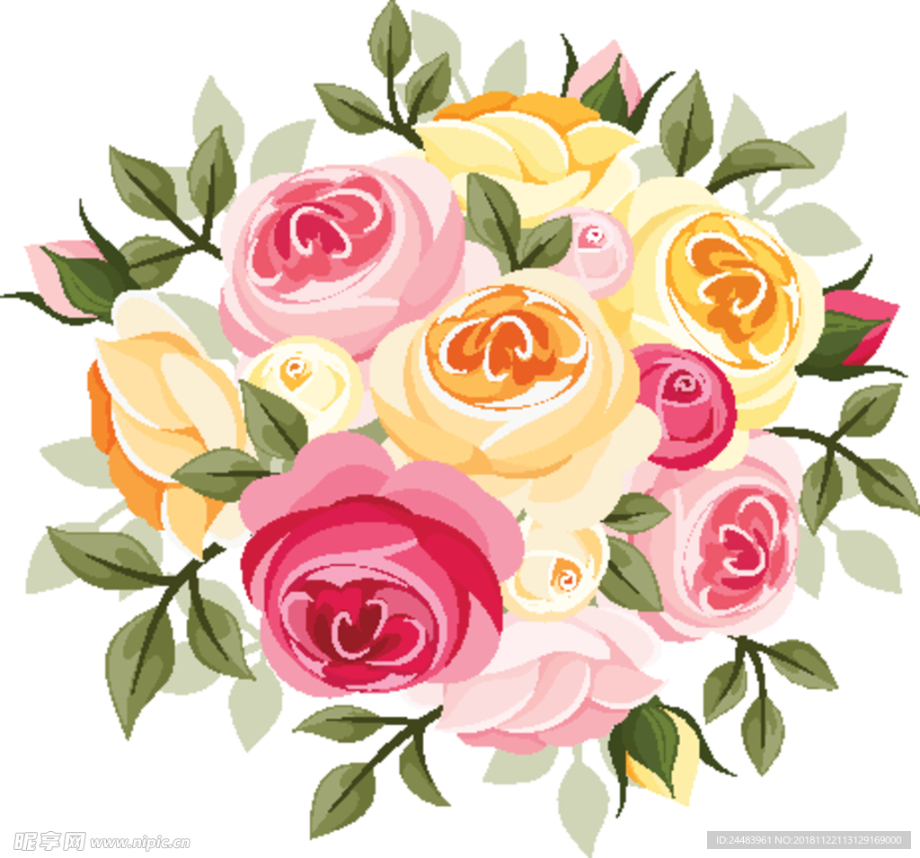 玫瑰花花束