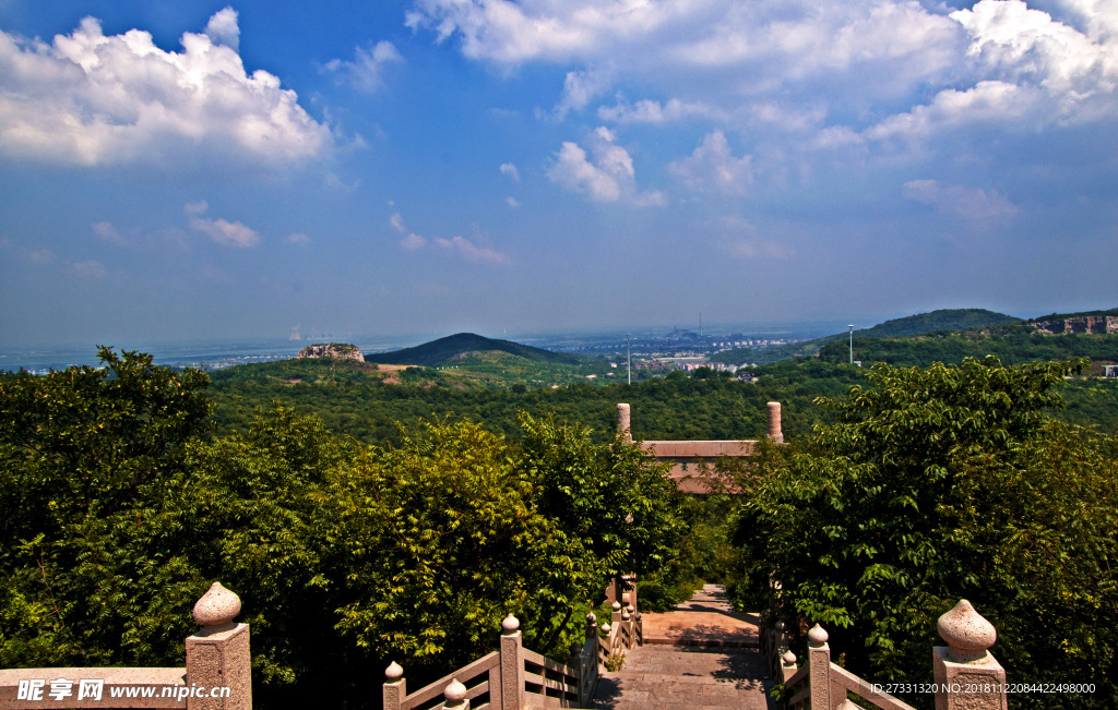 八公山风景区升仙台