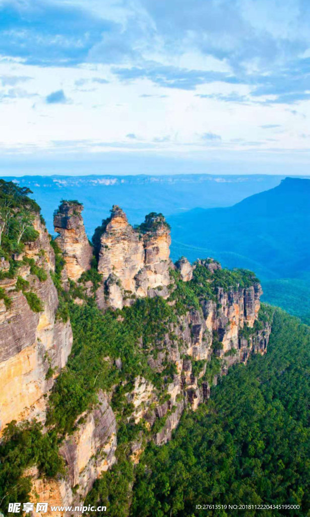 美丽的大山风景图片