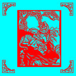 老虎剪纸