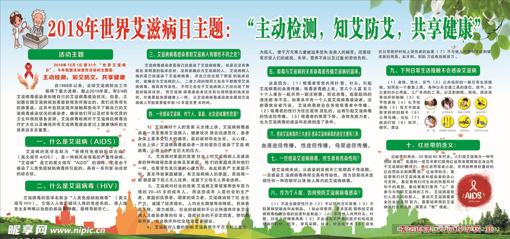 2018年艾滋病宣传日