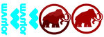 沃瑞尔猛犸象 logo