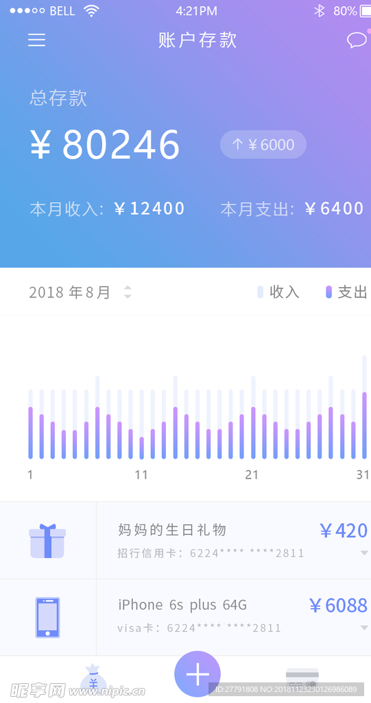 手机APP网站页面