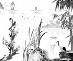 水墨古典山水