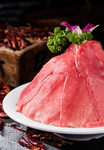 火锅菜品牛肉片