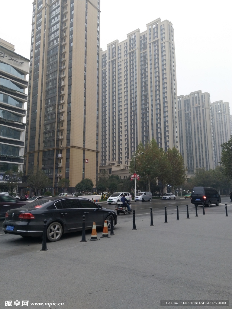 城市高楼风景