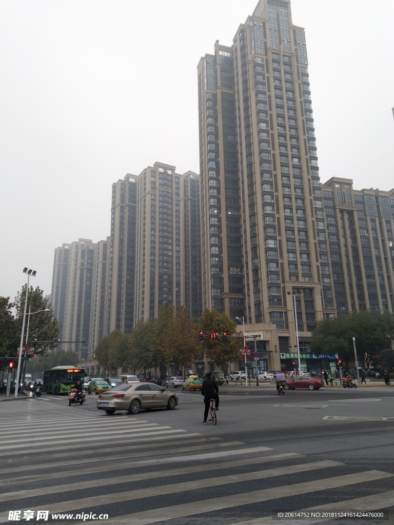 城市高楼风景