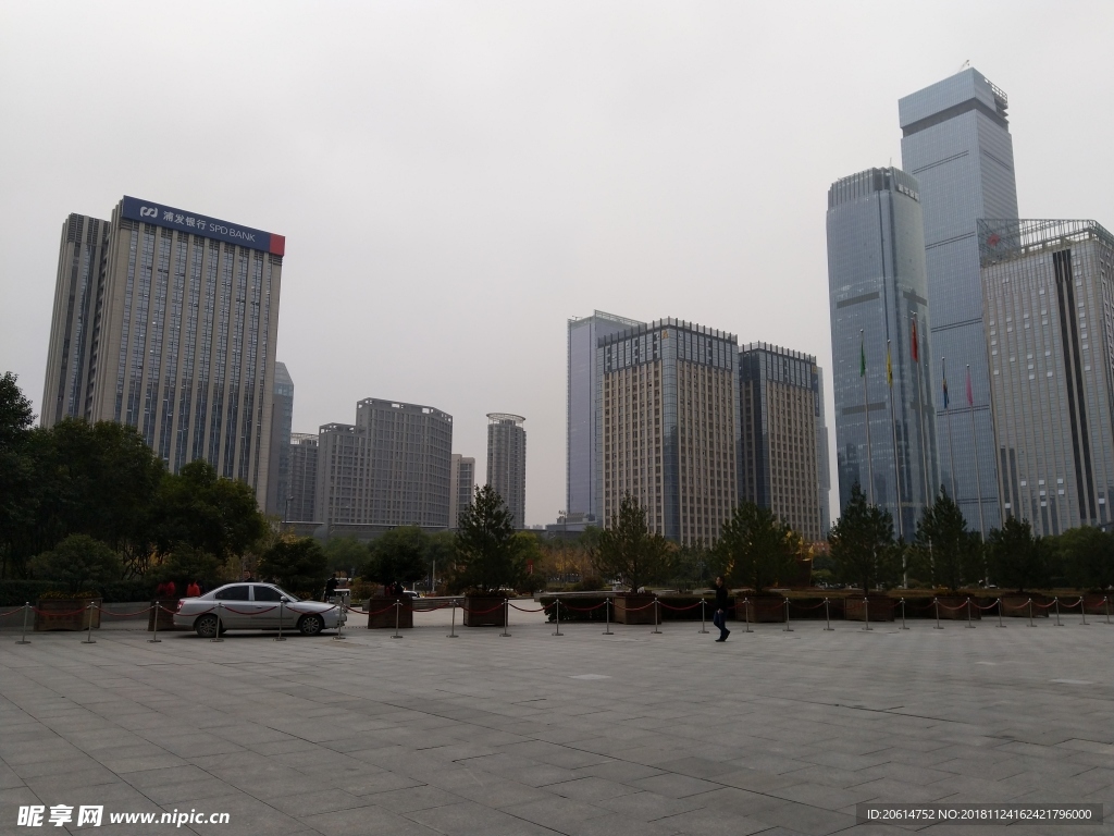 壮丽的城市高楼