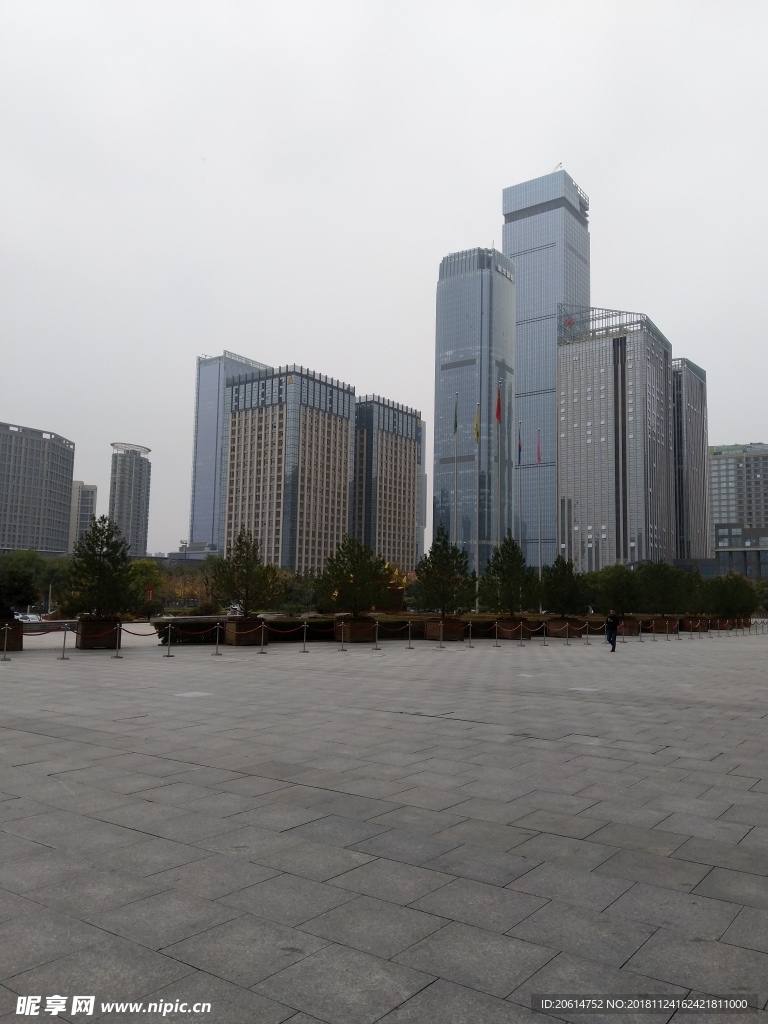 壮丽的城市高楼