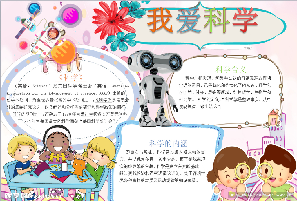 科学小报