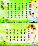 教师形象标准展板