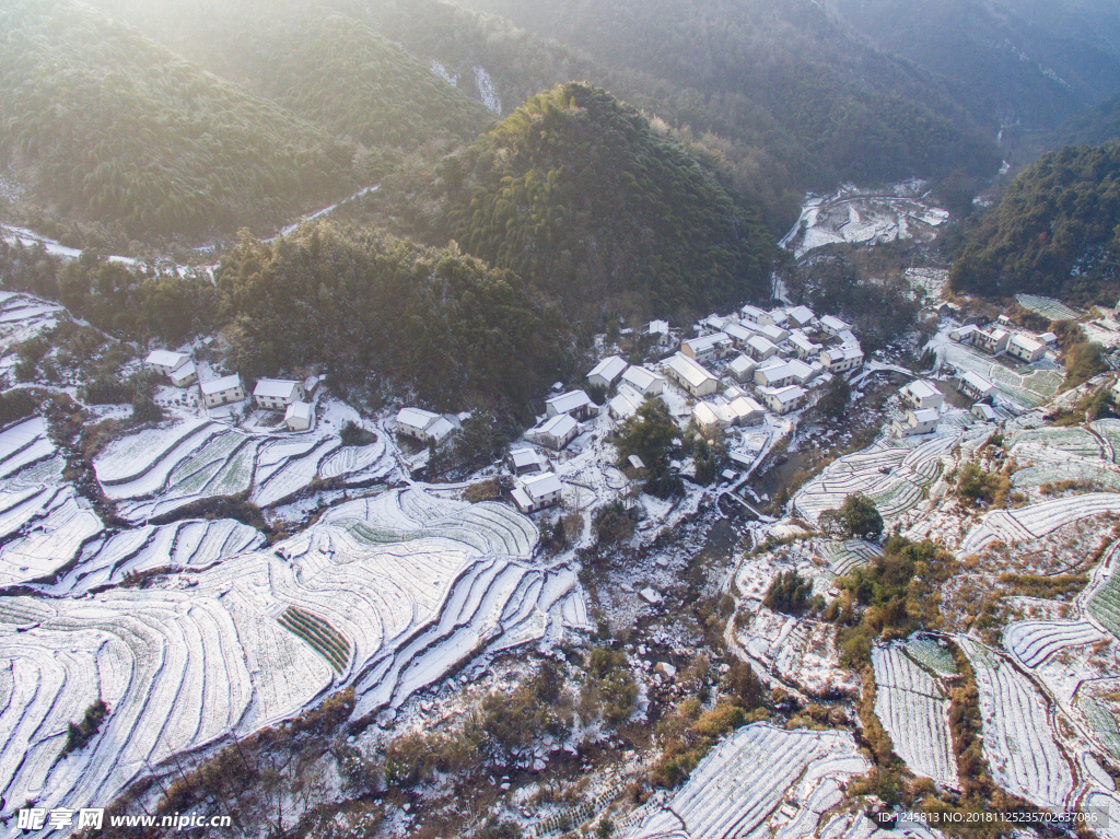 石台雪景