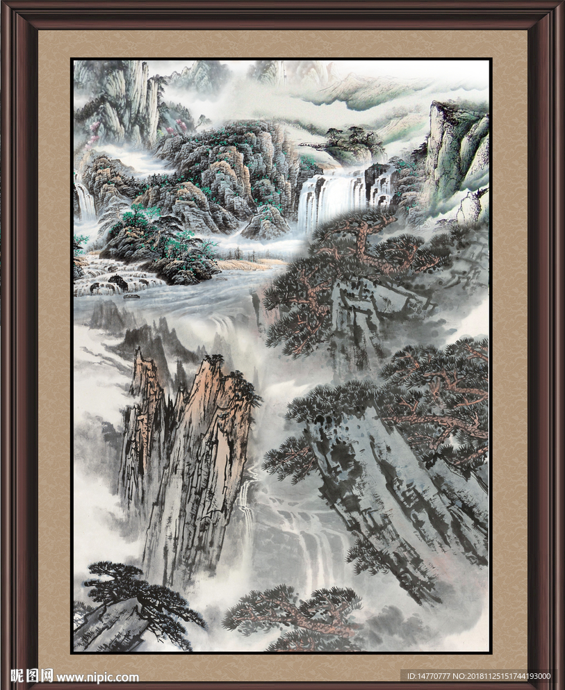国画山水