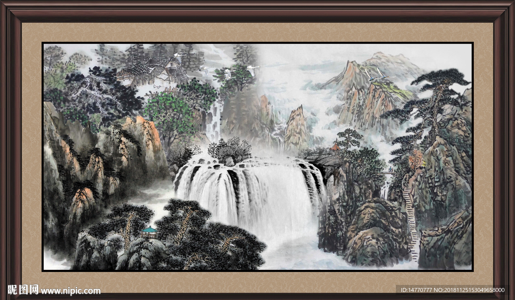 国画山水