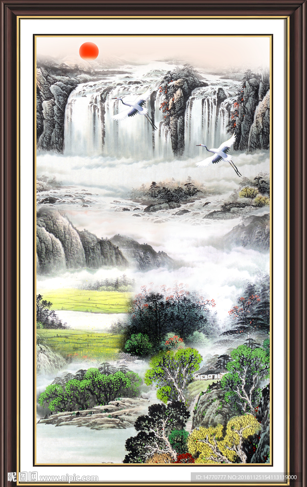 国画山水