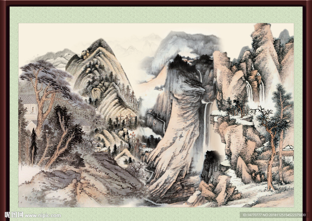 国画山水