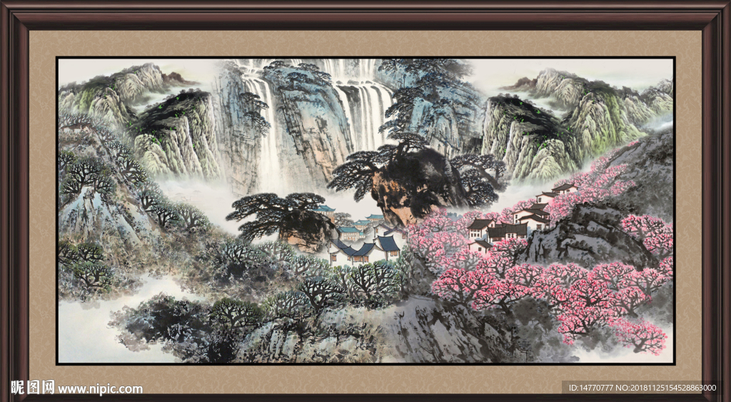 国画山水