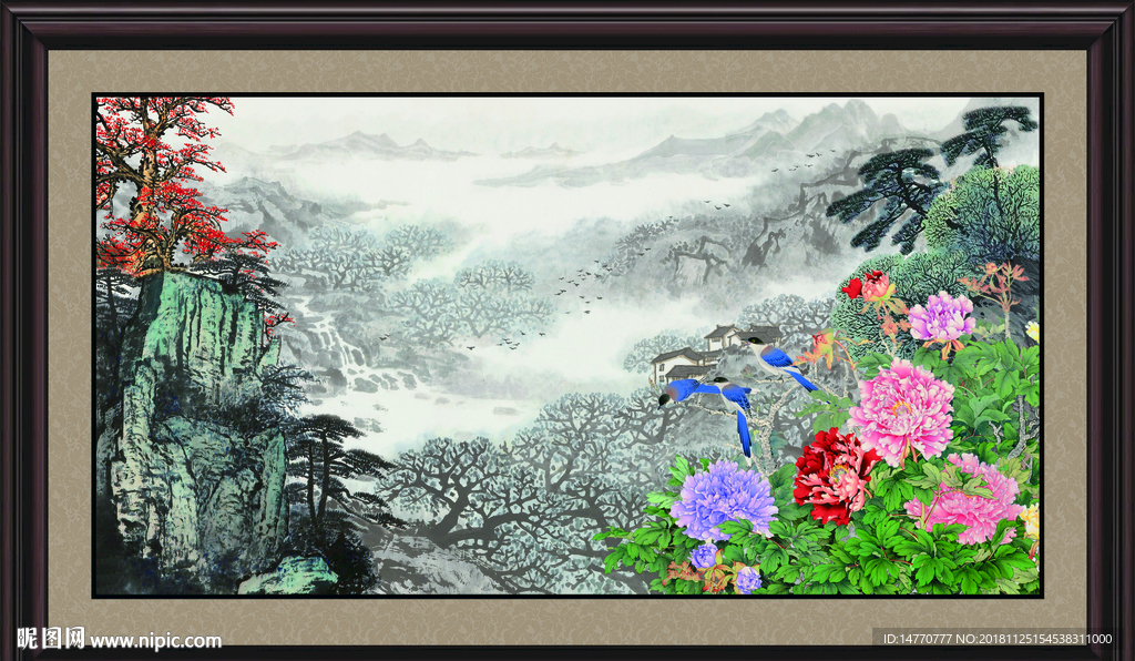 国画山水