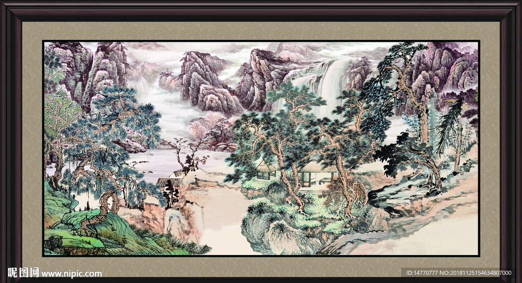 国画山水