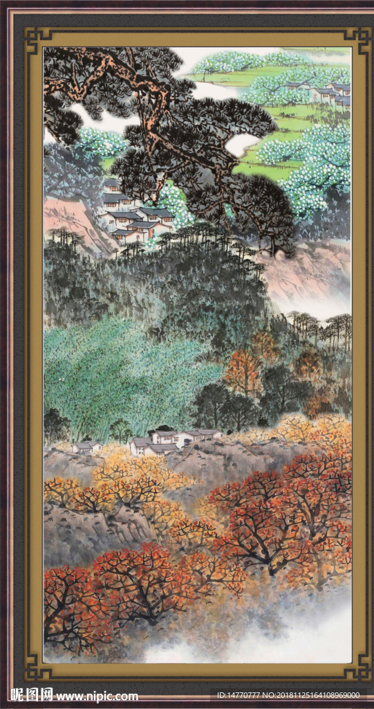 国画山水