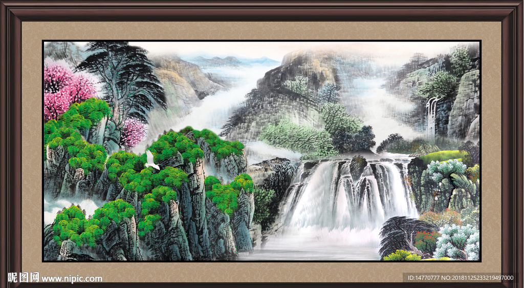 国画山水
