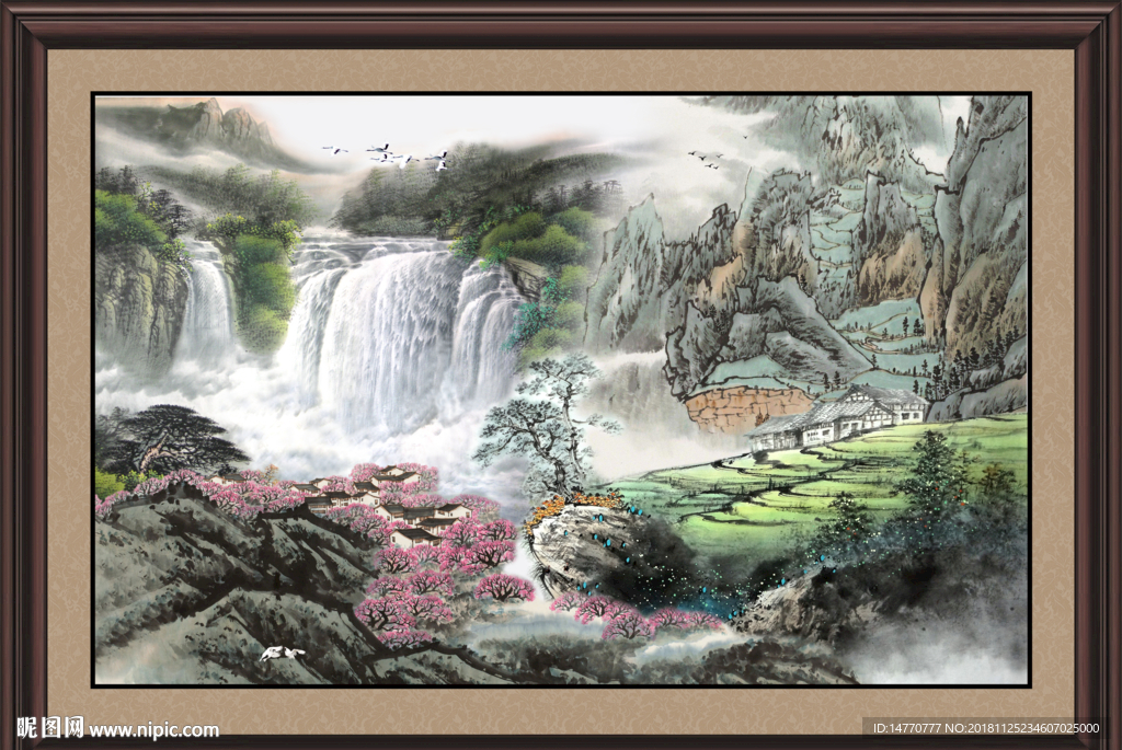 国画山水