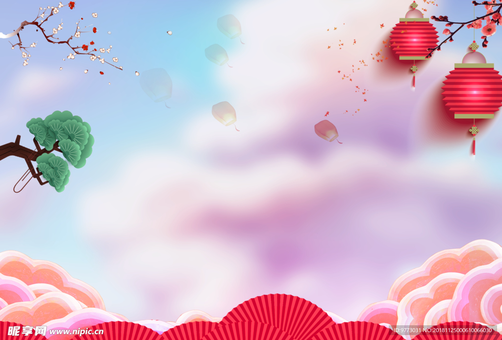 新年背景图