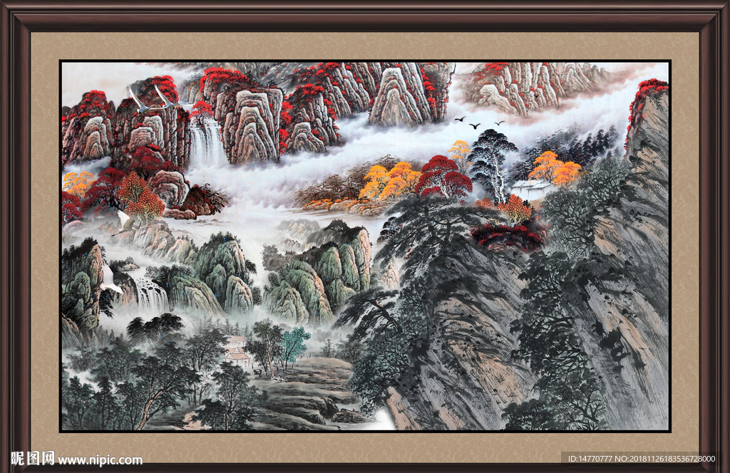 国画山水