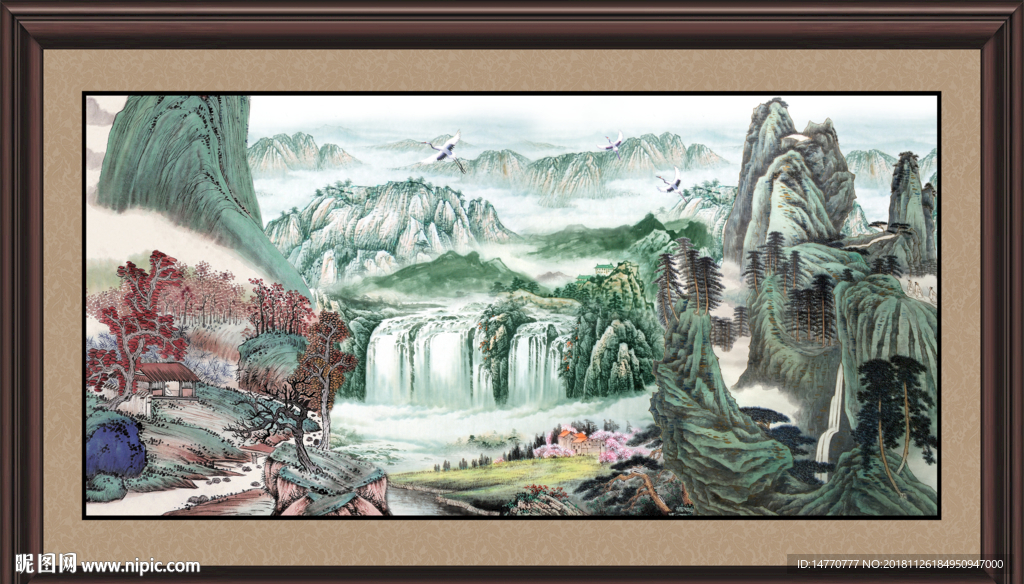 山水国画