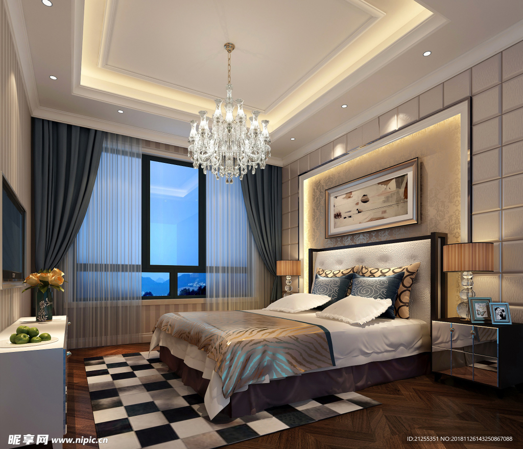 卧室效果图