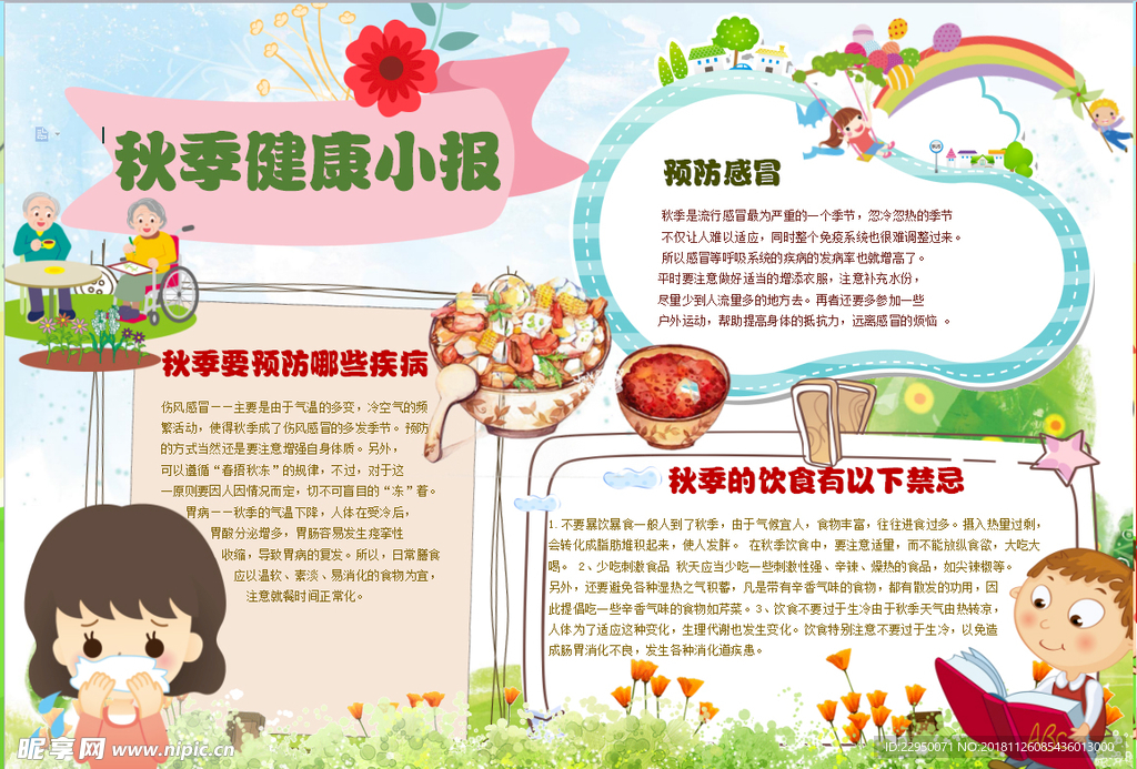 健康小报