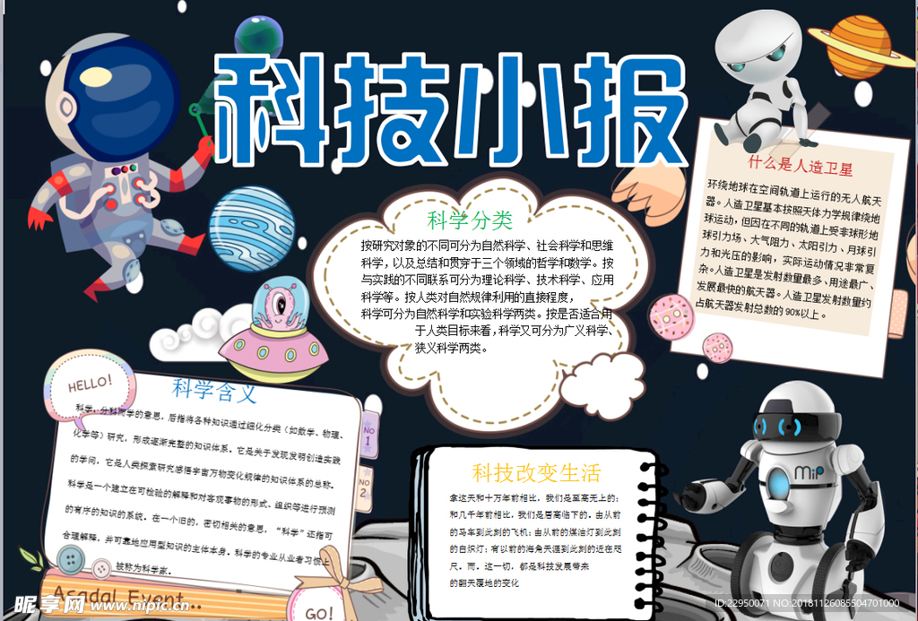 科学小报