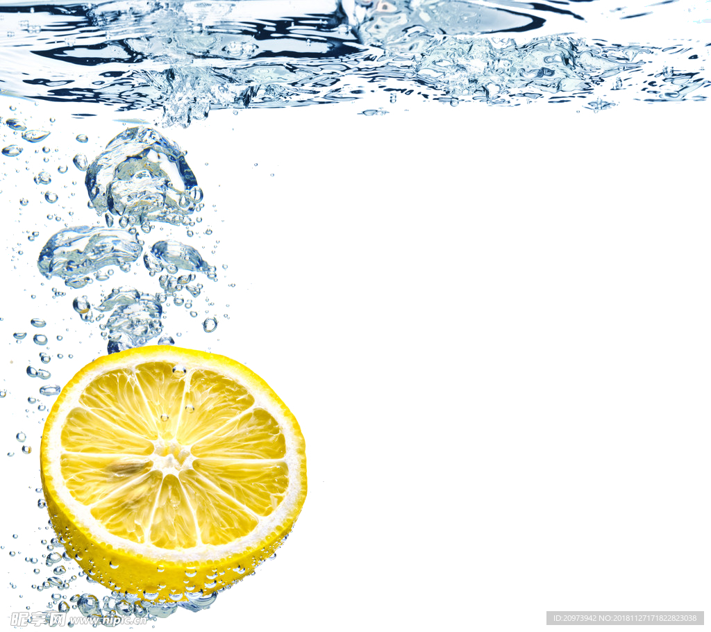 水滴 水柠檬 水素材 柠檬素材