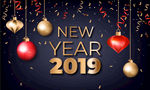 2019新年海报背景