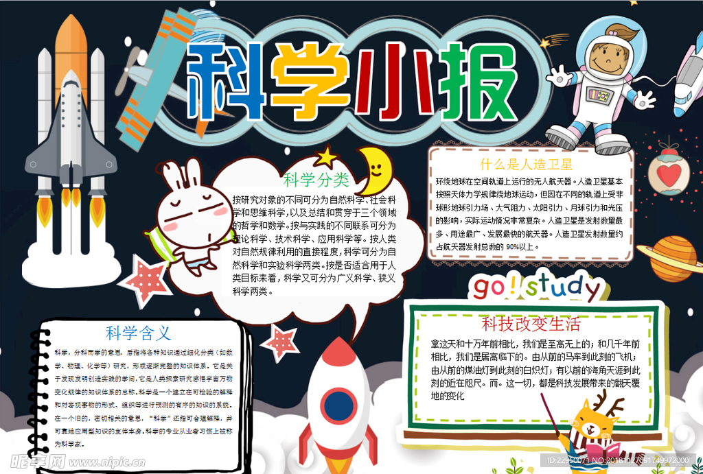 科学小报