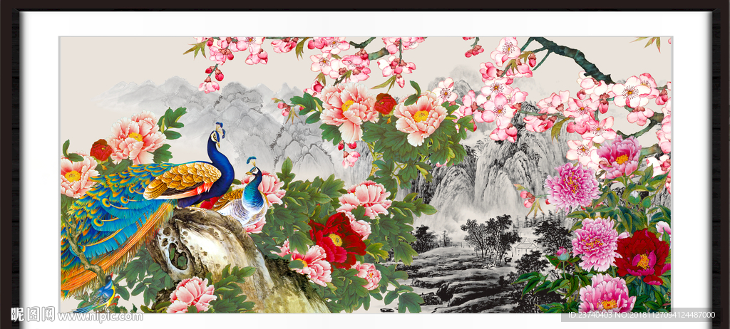 花鸟国画