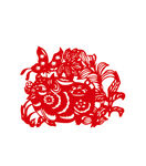 猪年剪纸 已亥年 新年剪纸 窗
