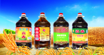 陕西军粮 海报  背景  食油