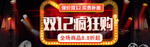 双12年终盛典年货节海报模版促