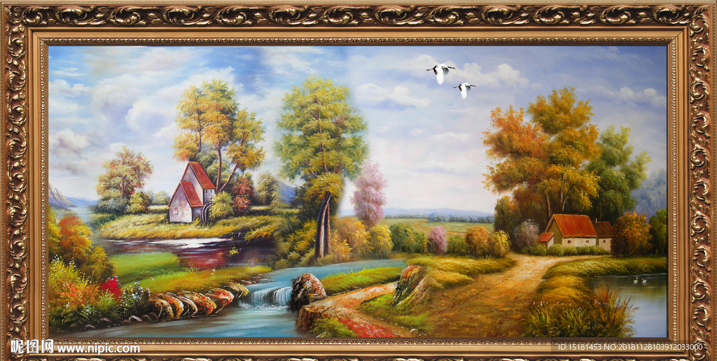 油画 油画风景