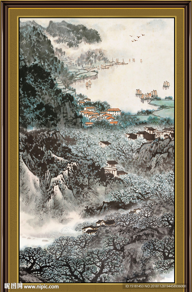 国画风景