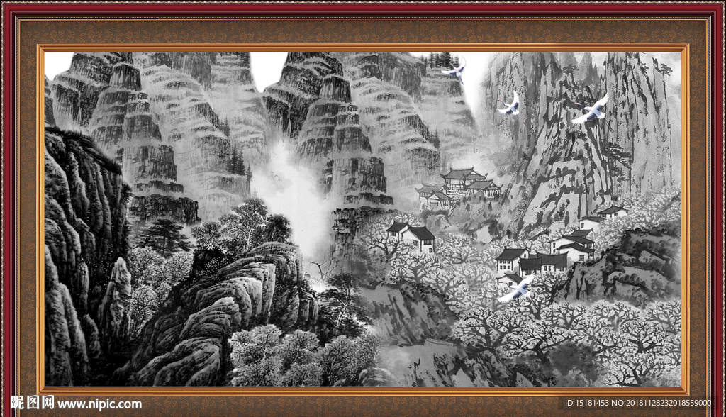 国画水墨