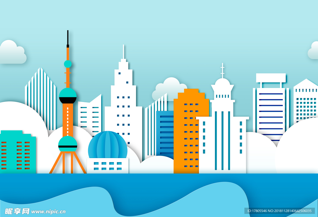 城市海报素材  城市宣传海报