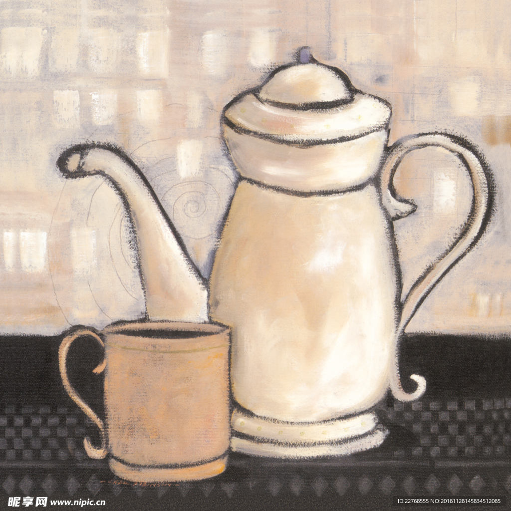 复古装饰画