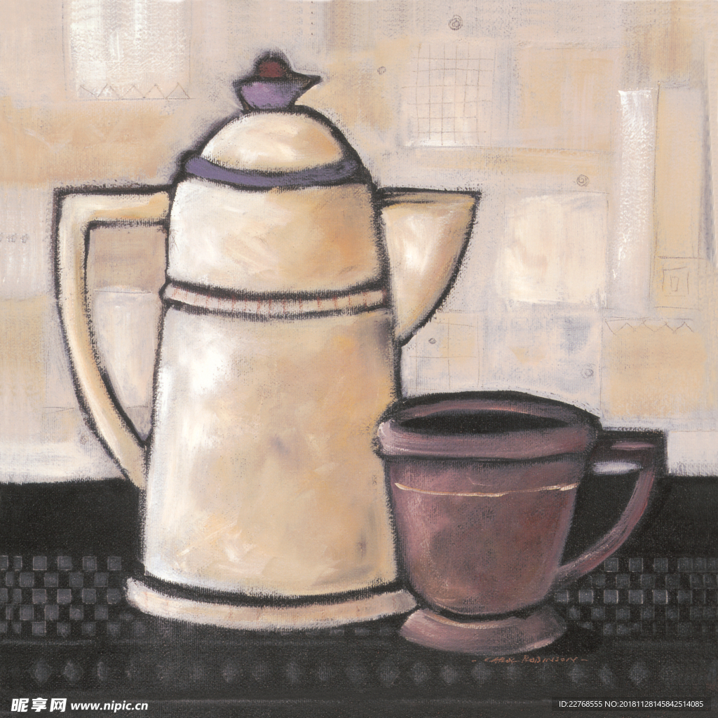 复古装饰画
