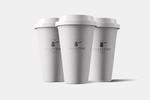 饮料咖啡杯茶缸纸袋PSD样机