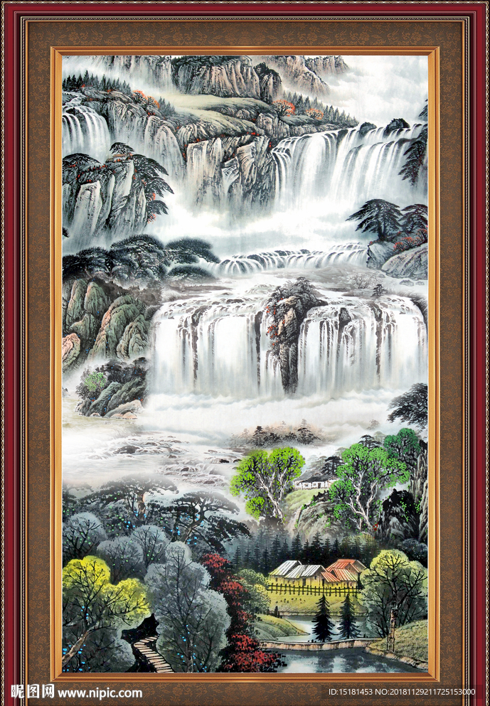 山水风景图